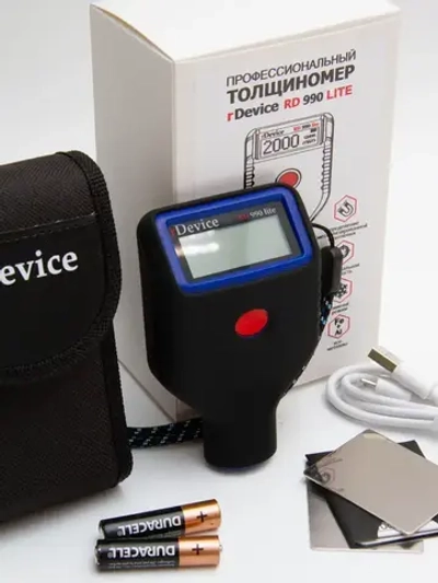 Толщиномер RDevice RD 990 Lite с чехлами