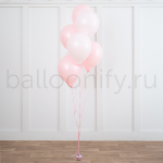 Фонтан шаров "Розовое небо"