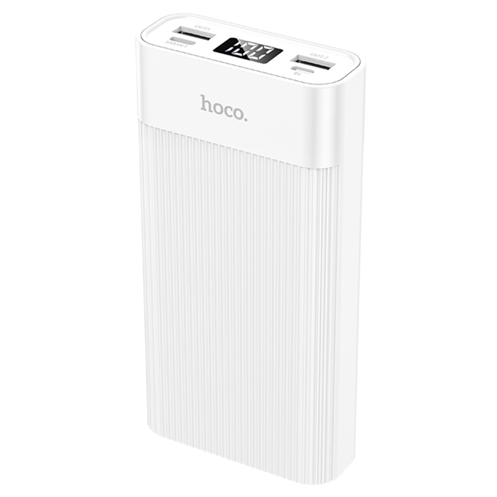 Внешний аккумулятор Hoco J85 Wellspring, 2A, 20000 мА⋅ч, белый