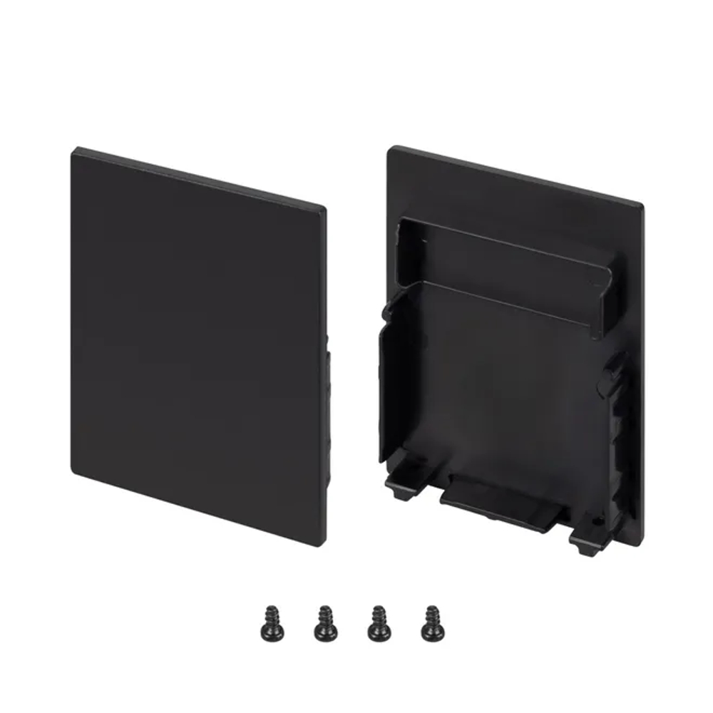 Заглушка SL-LINE-4050-3L-LOW BLACK глухая (Arlight, Пластик) 044677