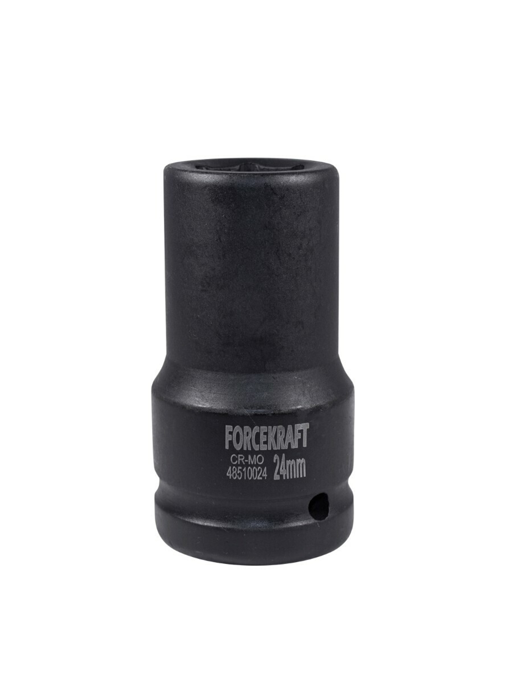 Головка ударная глубокая 1'', 24мм (6гр.) FORCEKRAFT FK-48510024