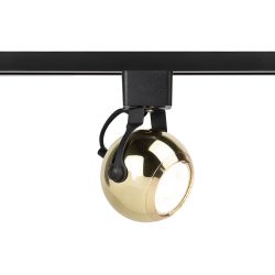 Трековый светильник однофазный ЭРА Round TR35-GU10 GD под лампу GU10 золото