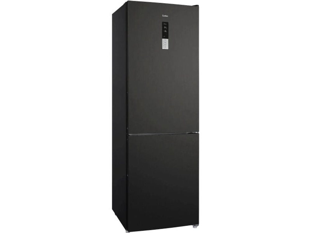 Холодильник Evelux FS 2201 DXN черная сталь