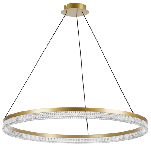 736181 Люстра ROTONDA 51W LED 2808LM 180G ЛАТУНЬ 3000K