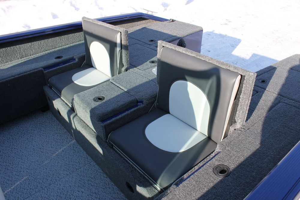 Катер-лодка алюминиевая WINDBOAT 4.6 DC EvoFish