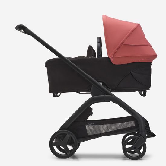 Коляска 2 в 1 Bugaboo Dragonfly (Sunrise red/Midnight black/Black)