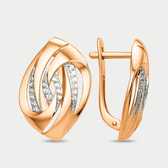 Серьги золотые