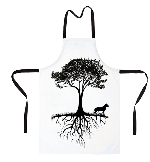 Фартук "Стафф у дерева"