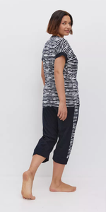 Пижама х/б бриджи+футболка УБФ0041