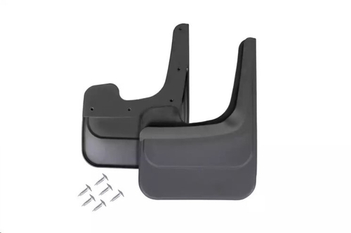 Брызговик универс. для внедорожников, 2 шт. с крепежом (черные) (KRAFT)