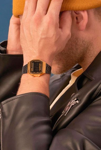 Наручные часы CASIO A168WEGB-1B