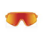 Спортивные очки 100% Glendale / Soft Tact Neon Orange / HiPER Red Multilayer Mirror Lens