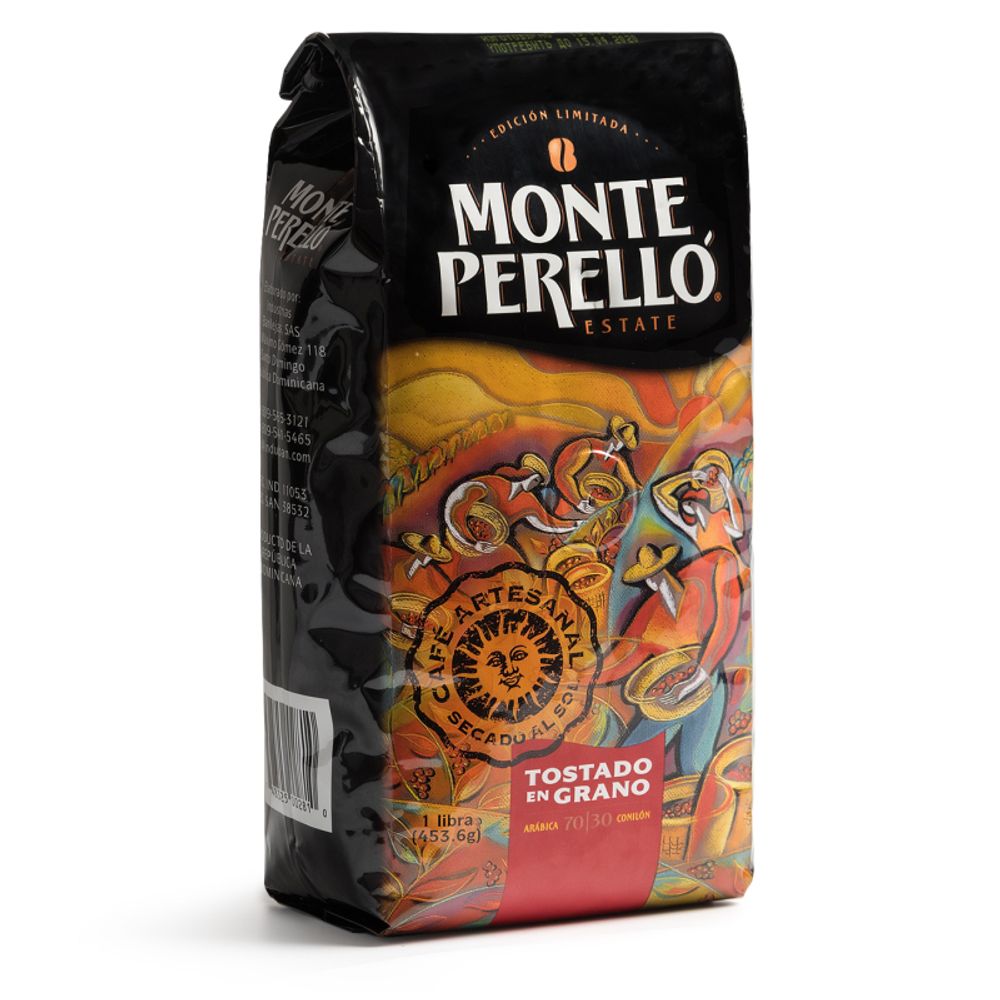 Доминиканский кофе в зернах Monte Perello 454 гр.