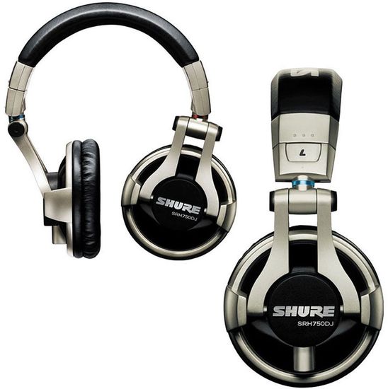 Наушники мониторные SHURE SRH750DJ