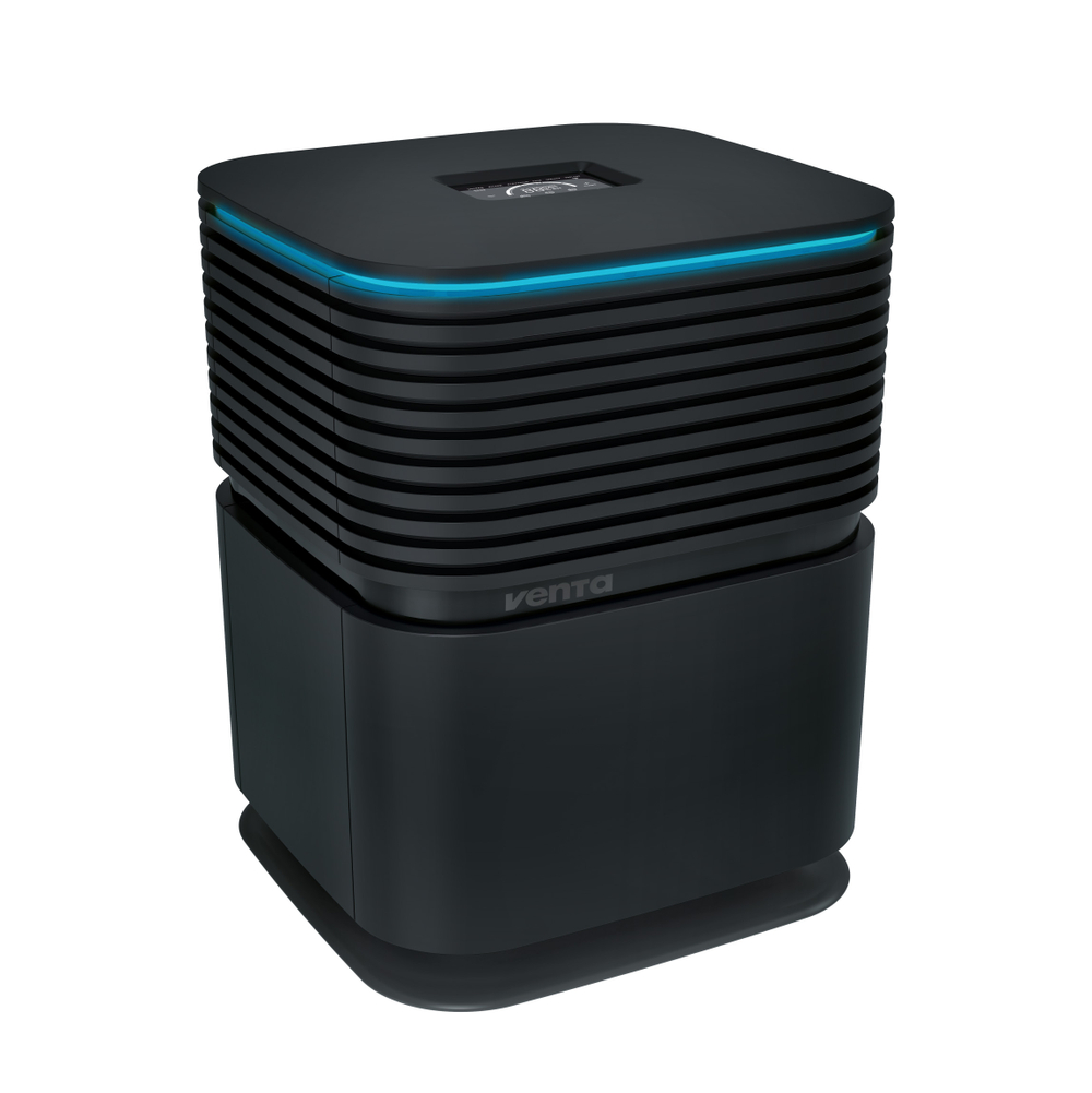 Увлажнитель-мойка воздуха Venta AeroStyle Compact AH735, черный / 70 кв.м
