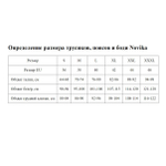 Трусики-слипы Gillian с декоративными союзками (Размер: XXL) (Цвет: черный с бежевым)