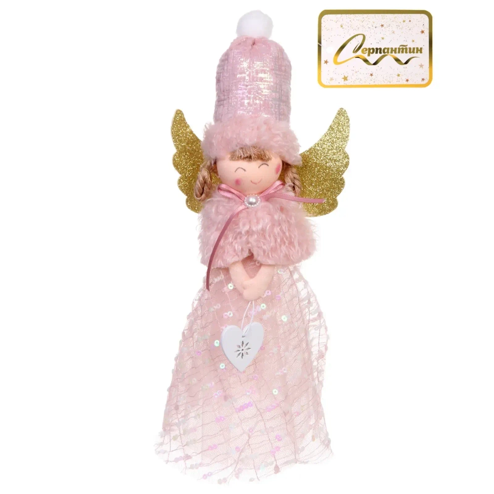 Фигурка «Фея - Сердце» 23 см, Розовый