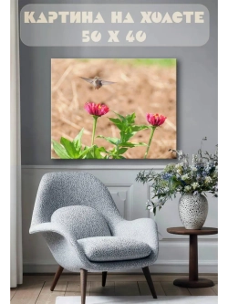 Картина на стену 40 X 50 Птичка