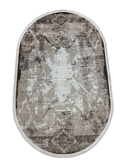 Ковер Sanat Viscon 36950A Beige/Braun Овал