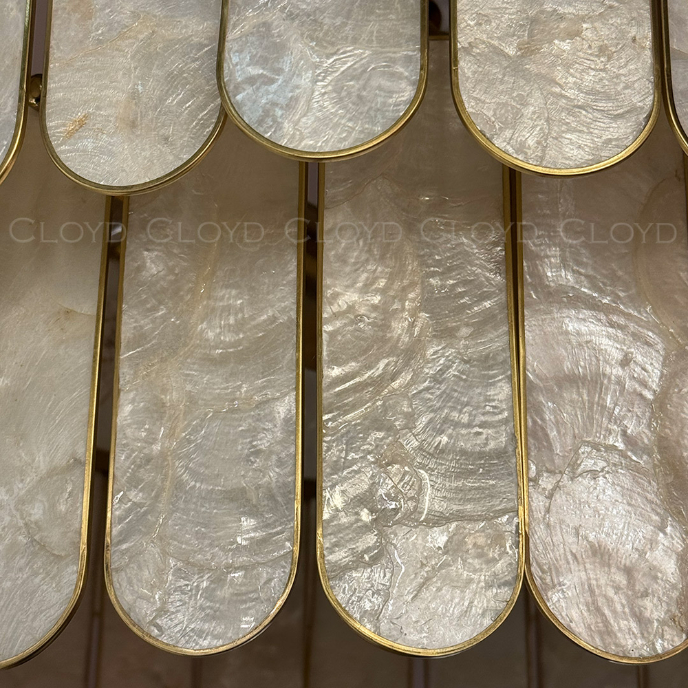 Люстра Cloyd PUARO C5 / Ø52 см - латунь (арт.11620)