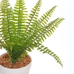 Цветок искусственный в горшке «Папоротник» 27см
