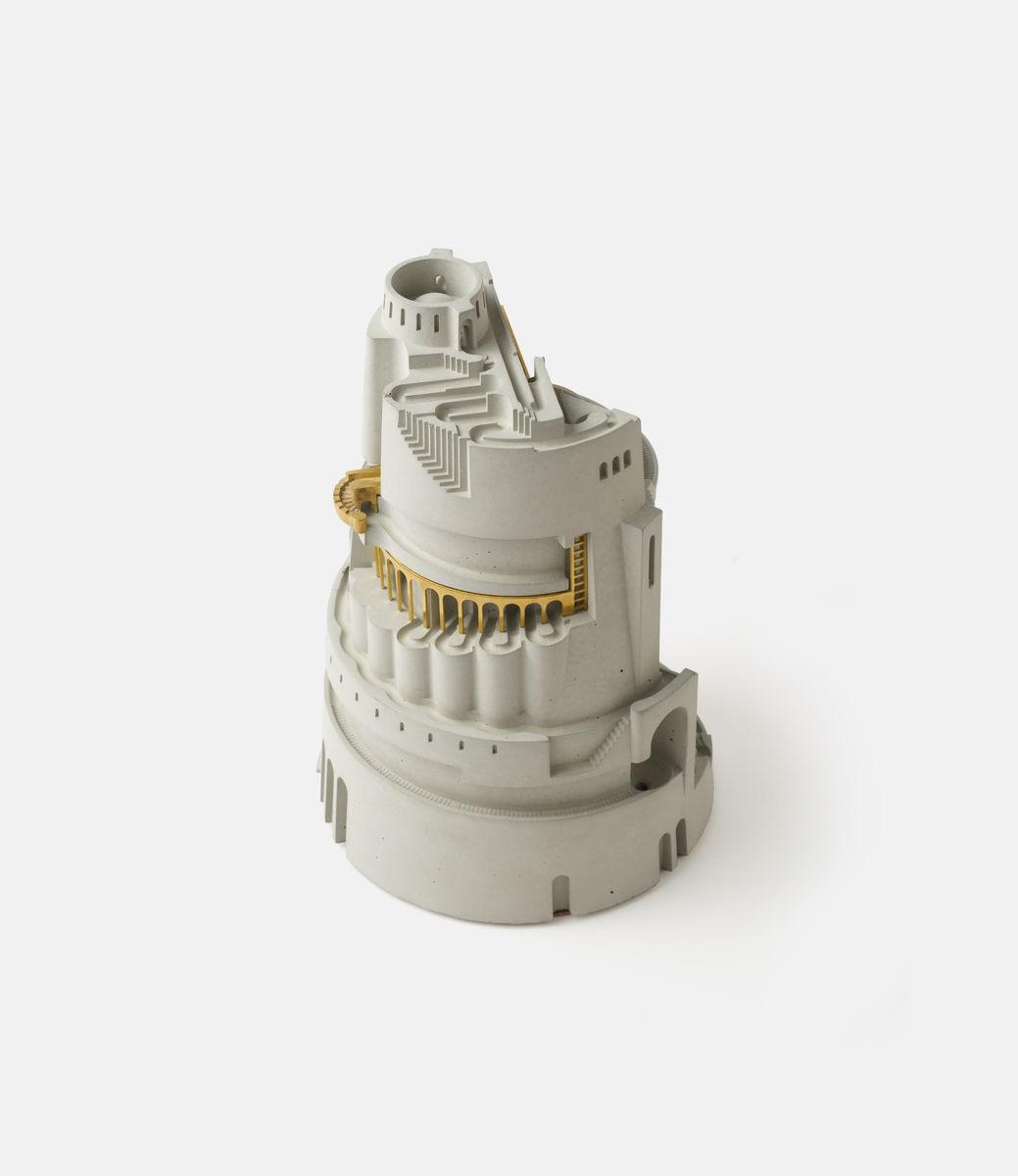 Material Immaterial Concrete Fable — кинетическая скульптура из бетона