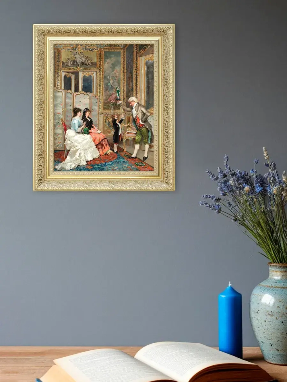 Картина на стену интерьерная на холсте 27*33 см