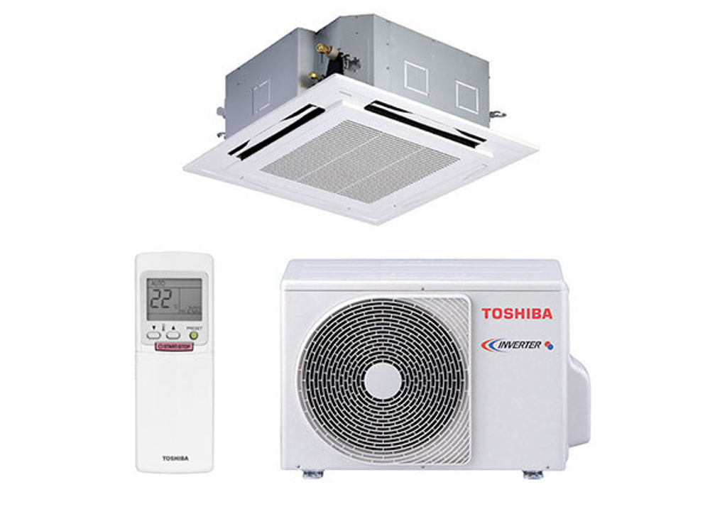 Полупромышленный кассетный кондиционер Toshiba RAV-SM***UTP-E RAV-SM564ATP-E/RAV-SM564UTP-E на 53 м²