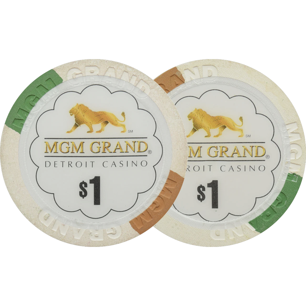 MGM Grand Casino $1 Chip №3