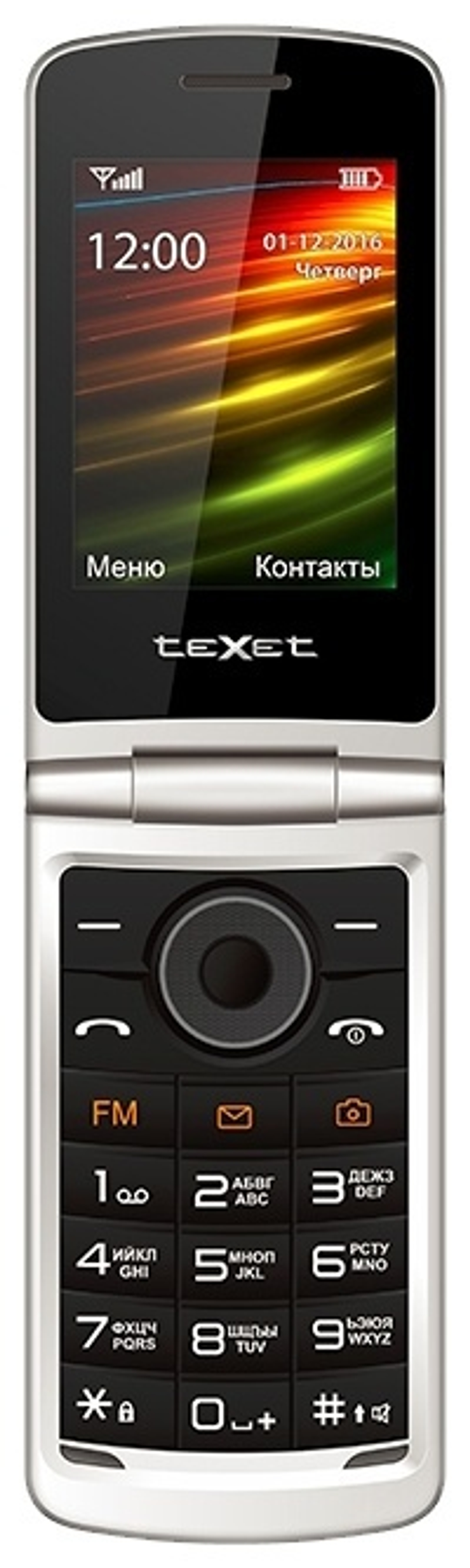 Мобильный телефон TeXet TM-404 красный