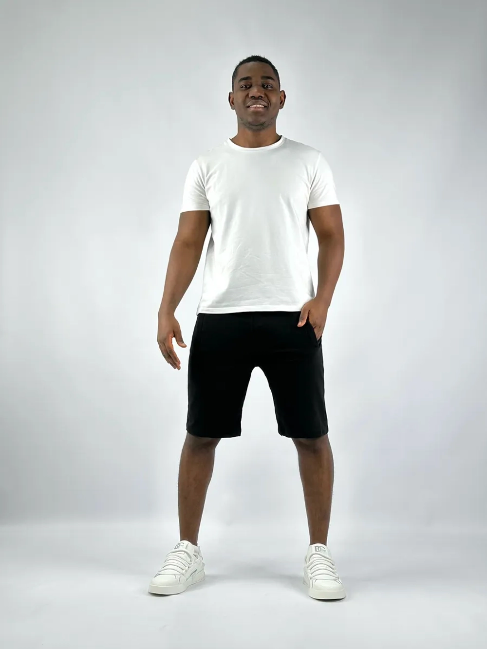 Шорты спортивные удлиненные бриджи