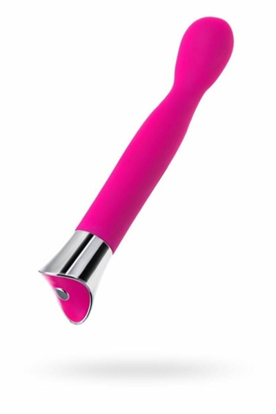 Розовый стимулятор для точки G с гибкой головкой GAELL - 21,6 см. (Цвет: розовый)