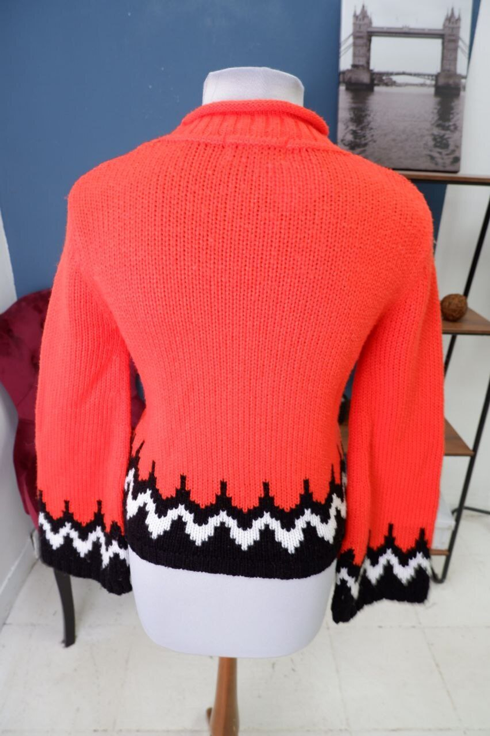 Свитер Roleezio шерстяной 42 размер