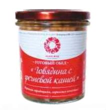 Белорусская говядина с гречневой кашей 300г. Инко-фуд - купить с доставкой по Москве и области