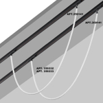 359333 KONST NT24 142 черный Светильник трековый для низковольтного шинопровода FLUM IP20 LED 14W 4000K 48V 1360Лм RAMO