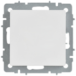 BRITE Заглушка с суппортом МЗ10-БрАБ арктический белый IEK