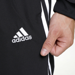 Мужские теннисные Костюмы adidas 3 Stripes Woven Tracksuit Men - Black