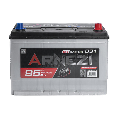 Аккумулятор ARNEZI EFB Start-stop 95 А/ч обратный R+ 306x176x225 N70 EN 850 А