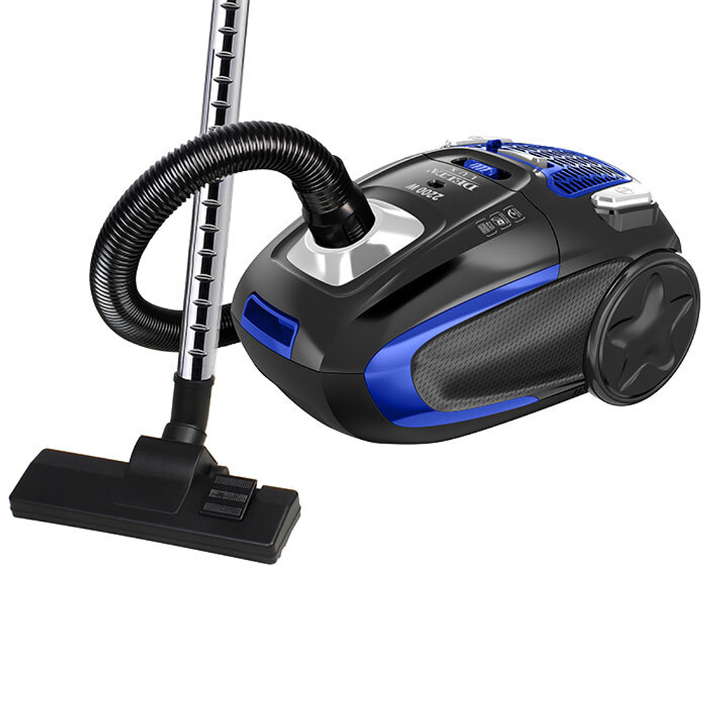 Пылесос DELTA LUX DL-0848 черный с синим