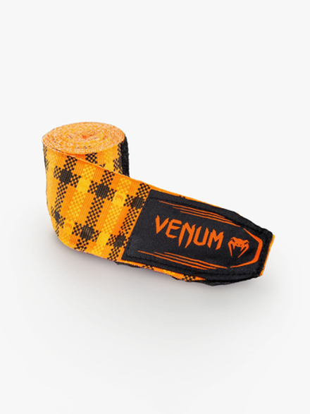 Бинты боксерские Venum Tartan Pumpkin 4m