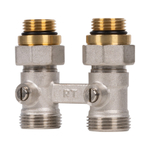 Узел нижнего подключения Royal Thermo прямой ½quot;х3/4quot;EK