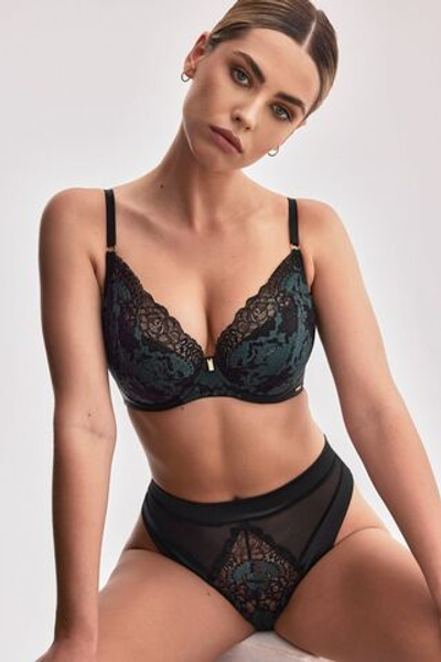 Бюстгальтер пуш-ап Moon на косточках (Размер: 65G) (Цвет: черный)