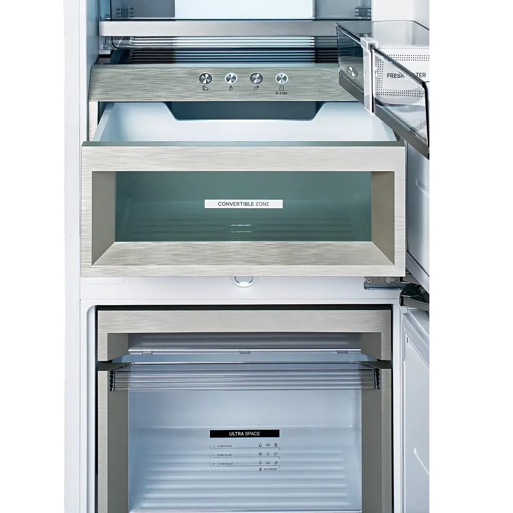 Встраиваемый холодильник с нижней морозильной камерой Vard VIC177NIW