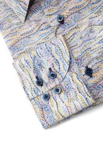 Рубашка с принтом "Рыбы"