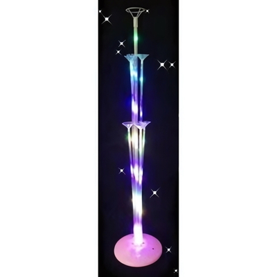 Подставка для шаров светящаяся «Праздник» (основа, 7 палочек с держателями)