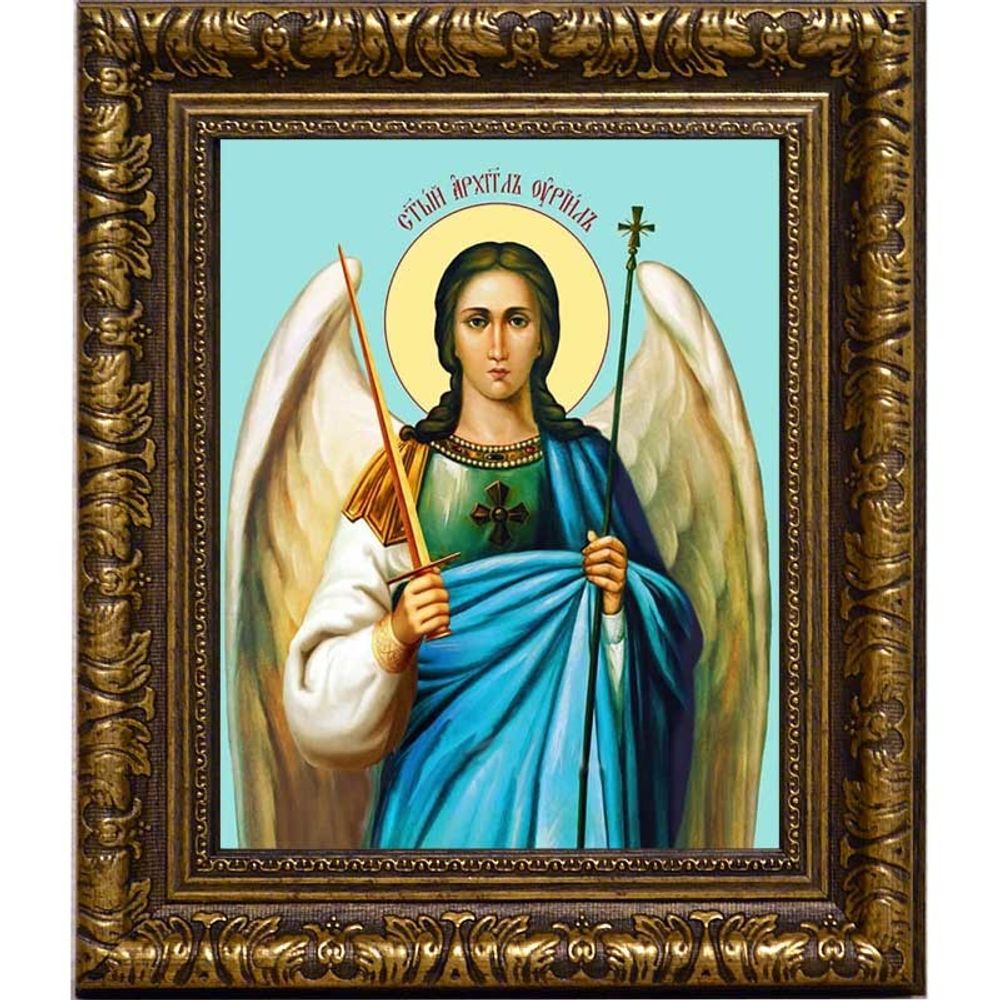 Уриил Архангел. Икона на холсте.