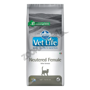 Farmina Vet Life Cat Neutered Female Лечебный сухой корм для стерилизованных кошек 10 кг
