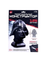 Полигональный конструктор «Космический злодей», 125 деталей