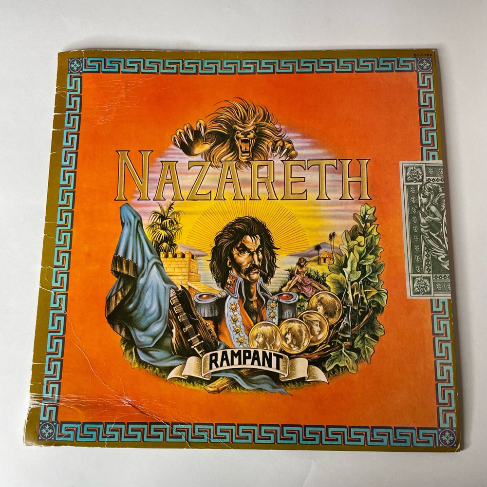Винтажная виниловая пластинка LP Nazareth Rampant (Japan 1978) (No Obi)