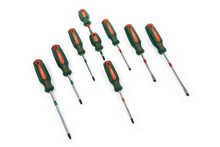 Набор отверток на 9 предметов, HANS 06400-9MP